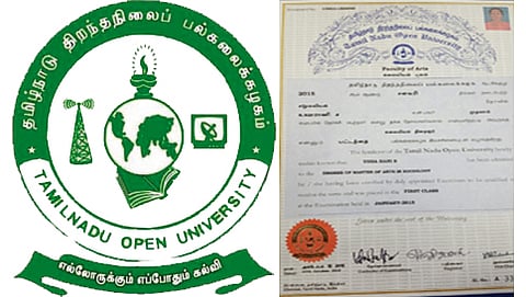 ಉಷಾರಾಣಿ ಅವರ ಪದವಿ ಪತ್ರ