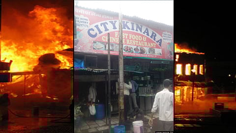 ಸಿಲಿಂಡರ್ ಸ್ಫೋಟಗೊಂಡ ಹೊಟೆಲ್ (ಚಿತ್ರಕೃಪೆ:ಝೊಮಾಟೊ)