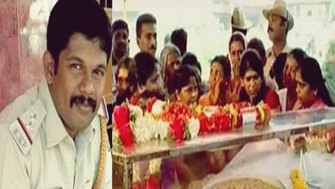 ಎಸ್ಸೈ ಜಗದೀಶ್ ಅಂತಿಮ ಸಂಸ್ಕಾರದ ಚಿತ್ರ (ಸಂಗ್ರಹ ಚಿತ್ರ)