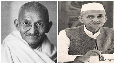ಮಹಾತ್ಮಾ ಗಾಂಧಿ ಮತ್ತು ಲಾಲ್ ಬಹದ್ದೂರ್ ಶಾಸ್ತ್ರಿ