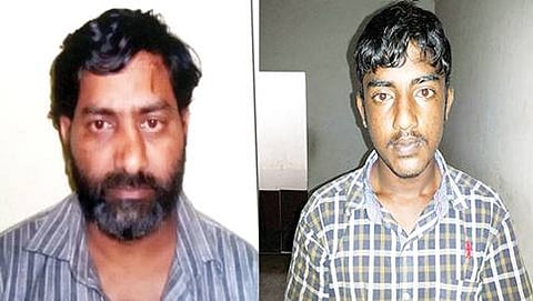 ಎಸ್​ಐ ಜಗದೀಶ್ ಹಂತಕರಾದ ಹರೀಶ್ ಬಾಬು ಮತ್ತು ಮಧು (ಸಂಗ್ರಹ ಚಿತ್ರ)