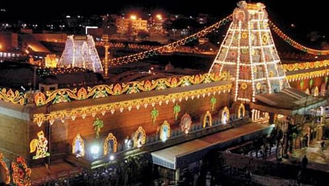 ತಿರುಪತಿ ದೇವಾಲಯ (ಕೃಪೆ: ಪಿಟಿಐ)