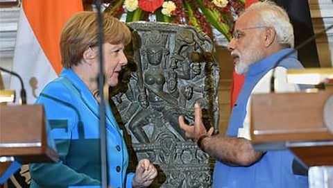 ಏಜೆಂಲಾ ಮಾರ್ಕೆಲ್, ನರೇಂದ್ರಮೋದಿ
