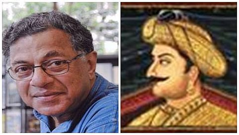 ಸಾಹಿತಿ ಗಿರೀಶ್ ಕಾರ್ನಾಡ್ ಮತ್ತು ಟಿಪ್ಪುವಿನ ಚಿತ್ರ