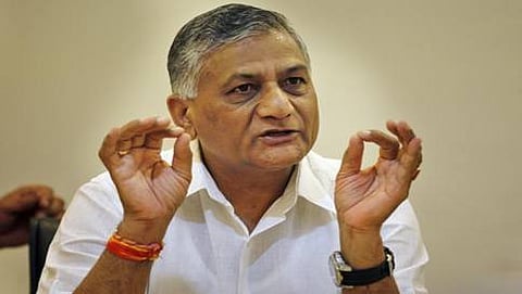 ಕೇಂದ್ರ ಸಚಿವ ಜನರಲ್ ವಿ.ಕೆ.ಸಿಂಗ್