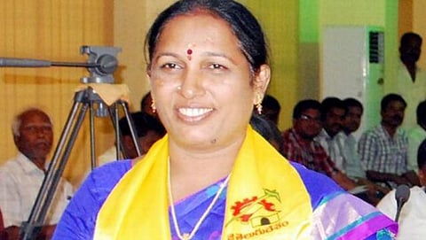 ಚಿತ್ತೂರು ಮೇಯರ್ ಕಟಾರಿ ಅನುರಾಧ ಮತ್ತು ಪತಿ ಮೋಹನ್ (ಸಂಗ್ರಹ ಚಿತ್ರ)