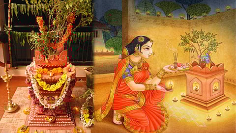 ತುಳಸಿ ಪೂಜೆ (ಸಂಗ್ರಹ ಚಿತ್ರ)