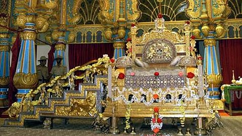 ಮೈಸೂರು ರಾಜರ ರತ್ನ ಖಚಿತ ಸಿಂಹಾಸನ