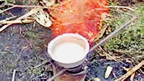 ನೀರಲ್ಲ, ಬೆಂಕಿ ಕಾರುವ ಕೊಳವೆಬಾವಿ!