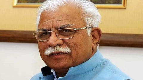 ಹರ್ಯಾಣ ಮುಖ್ಯಮಂತ್ರಿ ಮನೋಹರ್ ಲಾಲ್ ಕಟ್ಟರ್(ಸಂಗ್ರಹ ಚಿತ್ರ)