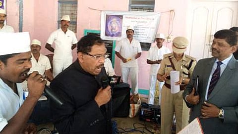 ಗೃಹ ಸಚಿವ ಜಿ. ಪರಮೇಶ್ವರ್ (ಸಂಗ್ರಹ ಚಿತ್ರ)