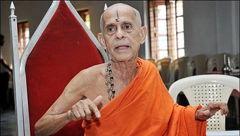 ಪೇಜಾವರ ಮಠದ ವಿಶ್ವೇಶತೀರ್ಥ ಸ್ವಾಮೀಜಿ (ಸಂಗ್ರಹ ಚಿತ್ರ)