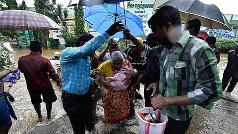 Flooded Chennai