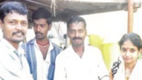 ರಕ್ಷಣೆಗೊಂಡ ಯುವತಿ