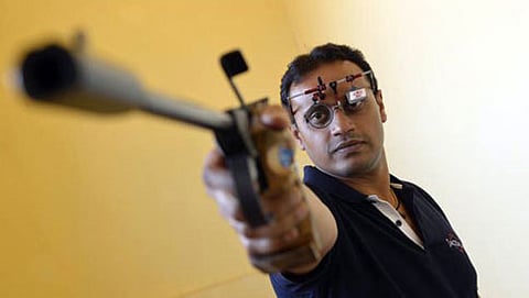 ಕರ್ನಾಟಕದ ಶೂಟಿಂಗ್ ತಾರೆ ಪ್ರಕಾಶ್ ನಂಜಪ್ಪ ಅವರ ಸಾಂದರ್ಭಿಕ ಚಿತ್ರ