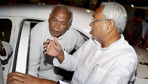 ಜಿತನ್ ರಾಮ್ ಮಾಂಝಿ-ನಿತೀಶ್ ಕುಮಾರ್