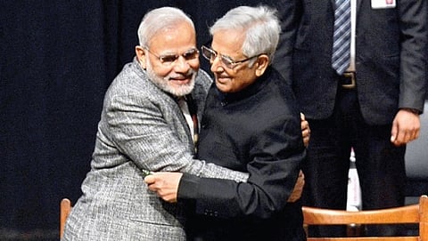 ನರೇಂದ್ರ ಮೋದಿ ಮತ್ತು ಮುಫ್ತಿ ಮೊಹಮ್ಮದ್ ಸಯ್ಯದ್