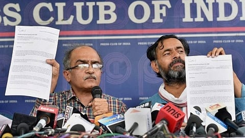 Prashant Bhushan & Yogendra Yadav