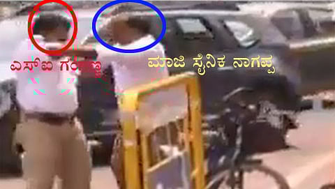 ಟ್ರಾಫಿಕ್ ಎಸ್ಐ ಯಿಂದ ಮಾಜಿ ಯೋಧನ ಮೇಲೆ ಹಲ್ಲೆ (ಸಂಗ್ರಹ ಚಿತ್ರ)