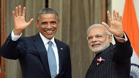 ಪ್ರಧಾನಿ ನರೇಂದ್ರ ಮೋದಿ ಮತ್ತು ಬರಾಕ್ ಒಬಾಮ
