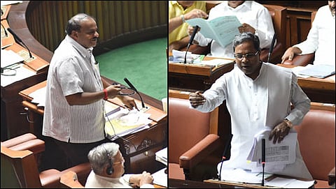 ಕುಮಾರಸ್ವಾಮಿ-ಸಿಎಂ ಸಿದ್ದರಾಮಯ್ಯ