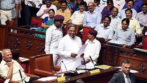 ವಿಧಾನಸಭೆಯಲ್ಲಿ ಮುಖ್ಯಮಂತ್ರಿ ಸಿದ್ದರಾಮಯ್ಯ