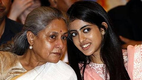 ಬಾಲಿವುಡ್ ದಿಗ್ಗಜ ಅಮಿತಾಭ್ ಬಚ್ಚನ್ ಮೊಮ್ಮಗಳು ನವ್ಯಾ ನವೇಲಿ ಹಾಗೂ ಜಯಾ ಬಚ್ಚನ್