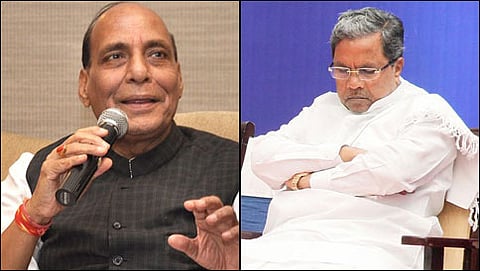 ಕೇಂದ್ರ ಸಚಿವ ರಾಜನಾಥ್ ಸಿಂಗ್-ಸಿಎಂ ಸಿದ್ದರಾಮಯ್ಯ