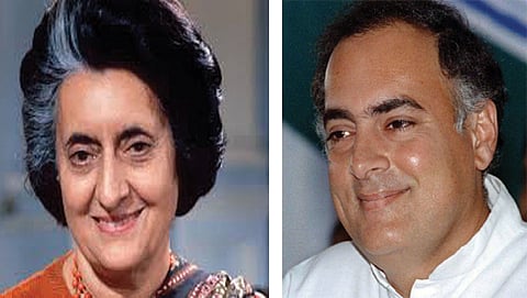 ಇಂದಿರಾ ಗಾಂಧಿ -ರಾಜೀವ್ ಗಾಂಧಿ
