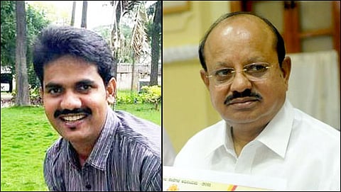 ಡಿಕೆ ರವಿ ಮತ್ತು ಕಾನೂನು ಸಚಿವ ಟಿಬಿ ಜಯಚಂದ್ರ