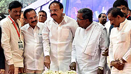 ಮೆಟ್ರೋ ರೈಲು ರೀಚ್ 3ಗೆ ಚಾಲನೆ ನೀಡುವ ಕಾರ್ಯಕ್ರಮದಲ್ಲಿ ಸಿಎಂ ಸಿದ್ದರಾಮಯ್ಯ