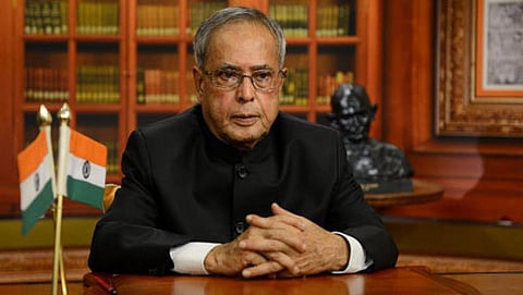 ರಾಷ್ಟ್ರಪತಿ ಪ್ರಣಬ್ ಮುಖರ್ಜಿ