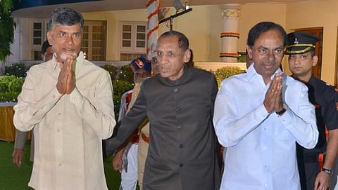 ಚಂದ್ರಬಾಬು ನಾಯ್ಡು ಮತ್ತು ಚಂದ್ರಶೇಖರ್ ರಾವ್