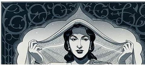 ನರ್ಗೀಸ್ ದತ್ ರೇಖಾಚಿತ್ರ