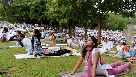 ಯೋಗ ದಿನಾಚರಣೆ(ಸಾಂದರ್ಭಿಕ ಚಿತ್ರ)