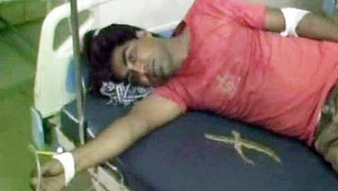 ಹಲ್ಲೆಗೊಳಗಾಗಿರುವ ಪತ್ರಕರ್ತ ಹೈದರ್ ಖಾನ್