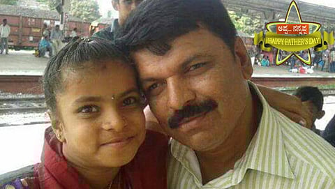 ಅಪ್ಪನ ಜತೆ ಹಿರಣ್ಮಯೀ ಪ್ರಿಯಾ