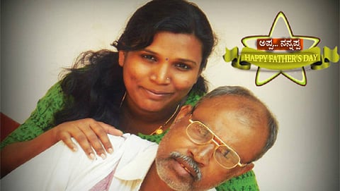 ಅಪ್ಪನ ಜತೆ ಸುಷ್ಮಾ