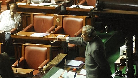 ಸರ್ಕಾರದ ವಿರುದ್ಧ ಮತ್ತೆ ಗರಂ ಆದ ಸ್ಪೀಕರ್
