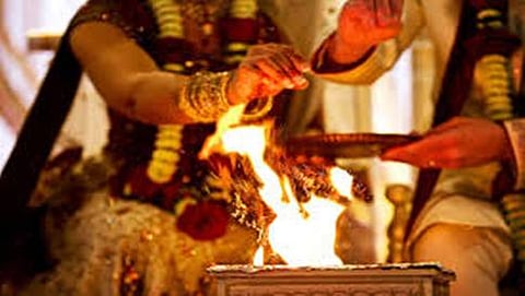 ಹಿಂದೂ ವಿವಾಹ(ಸಾಂಕೇತಿಕ ಚಿತ್ರ)