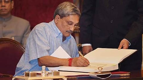 ರಕ್ಷಣಾ ಸಚಿವ ಮನೋಹರ್ ಪರಿಕ್ಕರ್