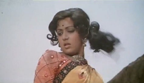 ಶೋಲೆ ಸಿನೆಮಾದಲ್ಲಿ ಹೇಮ ಮಾಲಿನಿ