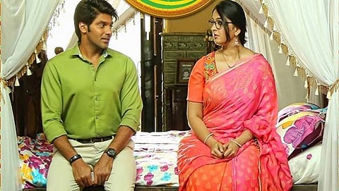 ಸೈಜ್ ಜೀರೋ ಸಿನಿಮಾದಲ್ಲಿ ಅನುಷ್ಕಾ ಶೆಟ್ಟಿ, ಆರ್ಯ