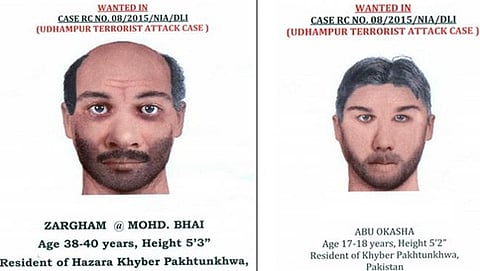 ಶಂಕಿತ ಉಗ್ರರ ರೇಖಾ ಚಿತ್ರ