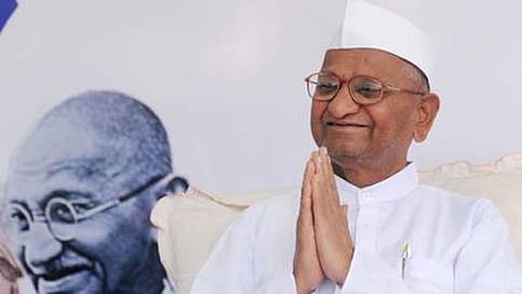 ಹಿರಿಯ ಸಾಮಾಜಿಕ ಹೋರಾಟಗಾರ ಅಣ್ಣಾ ಹಜಾರೆ (ಸಂಗ್ರಹ ಚಿತ್ರ)