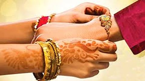 ರಕ್ಷಾಬಂಧನ (ಸಾಂಕೇತಿಕ ಚಿತ್ರ)