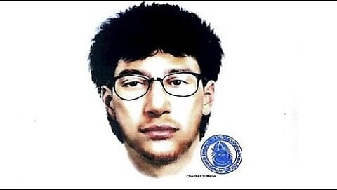 ಬ್ಯಾಂಕಾಕ್ ಸ್ಫೋಟದ ಶಂಕಿತನ ರೇಖಾ ಚಿತ್ರ
