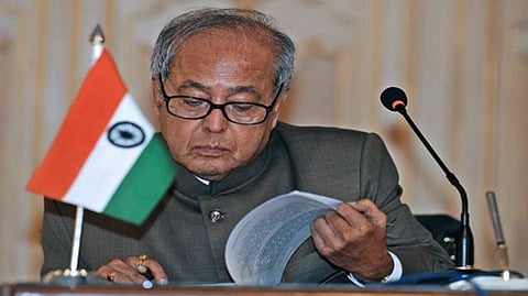 ರಾಷ್ಟ್ರಪತಿ ಪ್ರಣಭ್ ಮುಖರ್ಜಿ