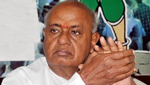 ಮಾಜಿ ಪ್ರಧಾನಿ ಎಚ್ .ಡಿ.ದೇವೇಗೌಡ