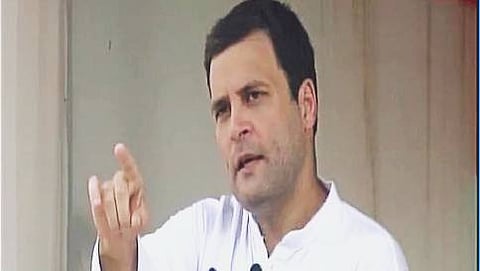 ಕಾಂಗ್ರೆಸ್ ಉಪಾಧ್ಯಕ್ಷ ರಾಹುಲ್ ಗಾಂಧಿ (ಸಂಗ್ರಹ ಚಿತ್ರ)